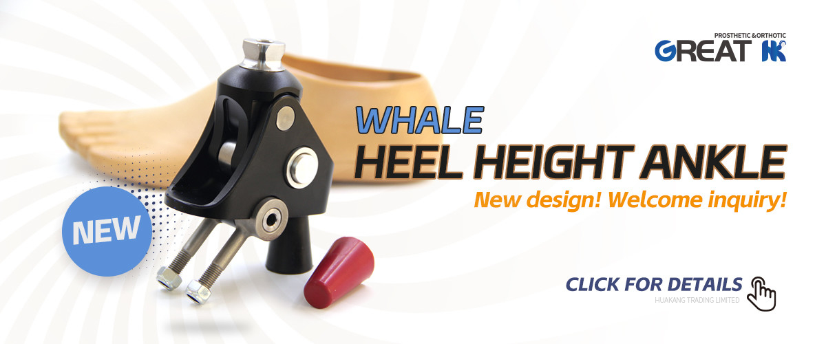 Prosthetic Heel Height Adjustable Two Hole Foot Adaptor
