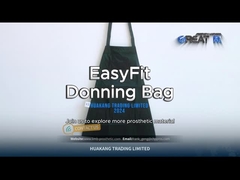 Material ortopédico verde fácil de ajustar