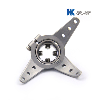 Three Anchor Rotatable Lower Limb Prosthetic Components Socket Adaptor