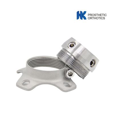 Titanium GR5 Lower Limb Prosthetic Components , Prosthetic Rotatable Pyramid Receiver Adapter