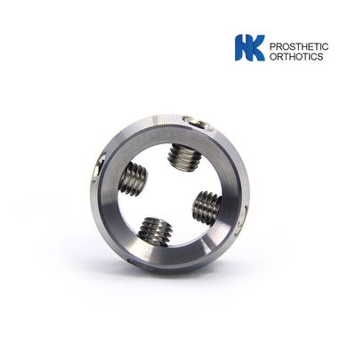 Titanium Lower Limb Prosthetic Components , Thread Prosthetic Socket Adapter