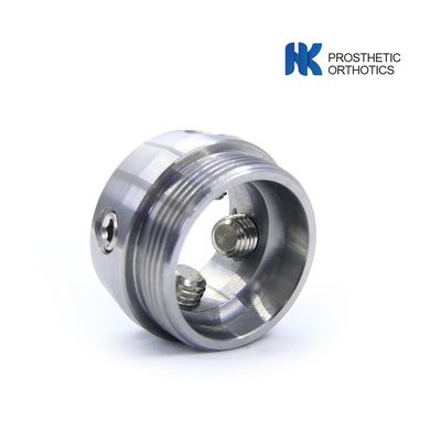 Titanium Lower Limb Prosthetic Components , Thread Prosthetic Socket Adapter