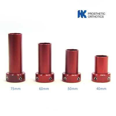 Nuevo diseño de aluminio Pylon adaptador pediátrico longitud 50 mm Diámetro 22 mm