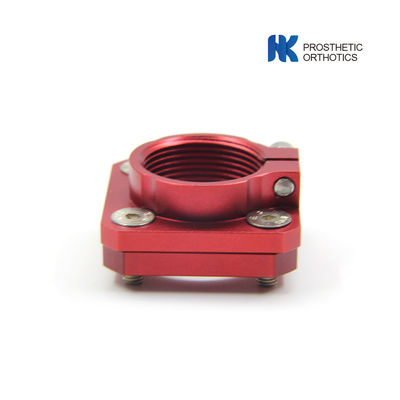 Adaptador de conexión laminado de aluminio pediátrico de 4 agujeros