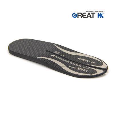 Placa de pie protésico de fibra de carbono ligera y de alto rendimiento